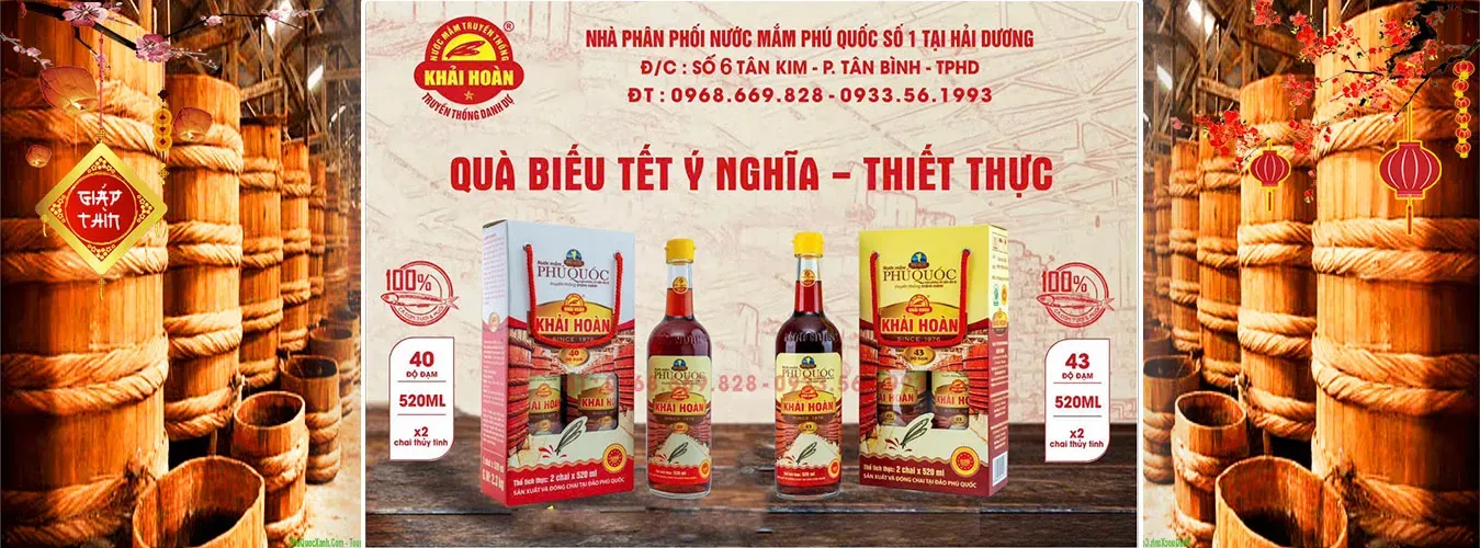 Đại lý nước Mắm Khải Hoàn
