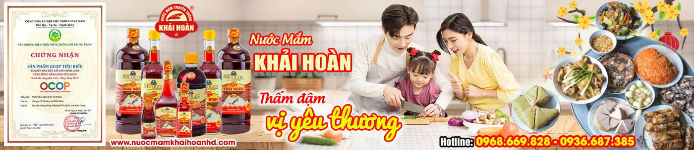 Nước mắm Khải Hoàn 40 độ đạm